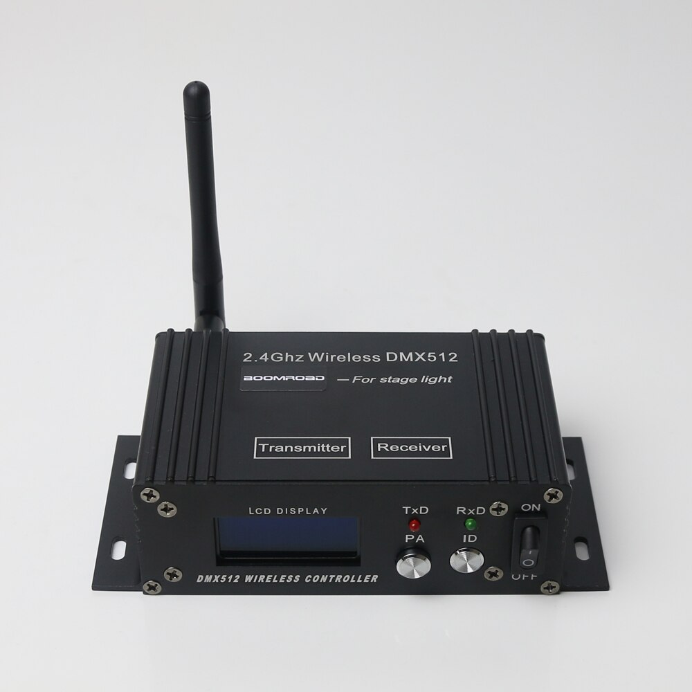 2.4G Wireless DMX 512 Controller Receiver Transmitter LCD Display Dimmer DMX Controller For Disco DJ Party Moving Head Light