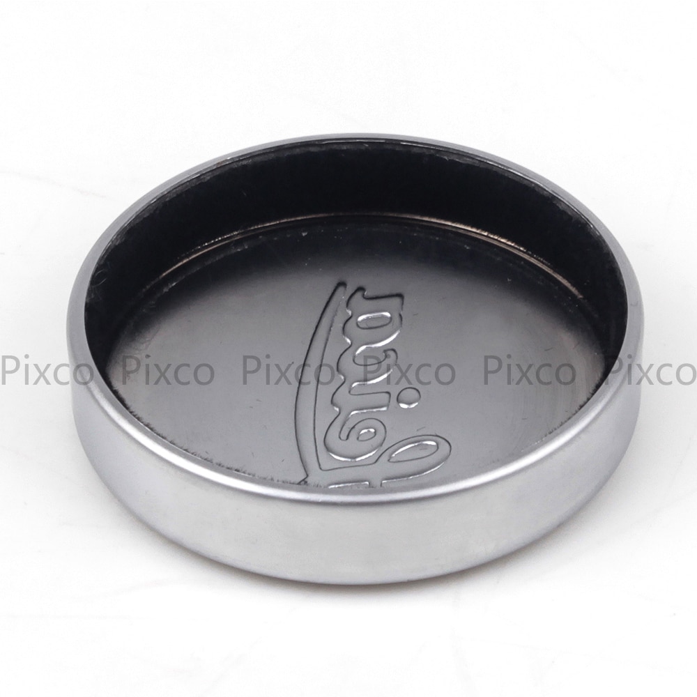 Combinaison de capuchon avant pour lentille Leica E39 39mm, protection de montage en métal argenté