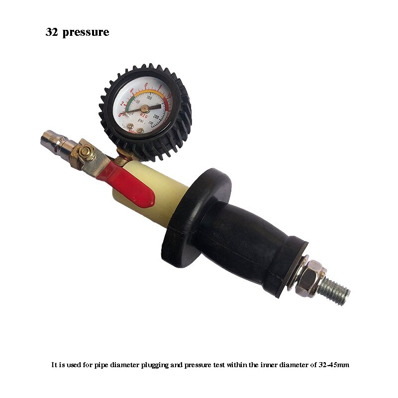 Leakagetest Ofwatertank Plug Rubber Plug Druk Rubber Pier Pijp Verstopping Lekken Detectiontoolset Onderhoud Van Intercoole Hoofd: 32 pressure