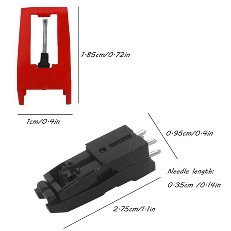 Platine de remplacement pour LP Crosley Ion Jensen 1Byone, 4 pièces, pour lecteur de phonographe