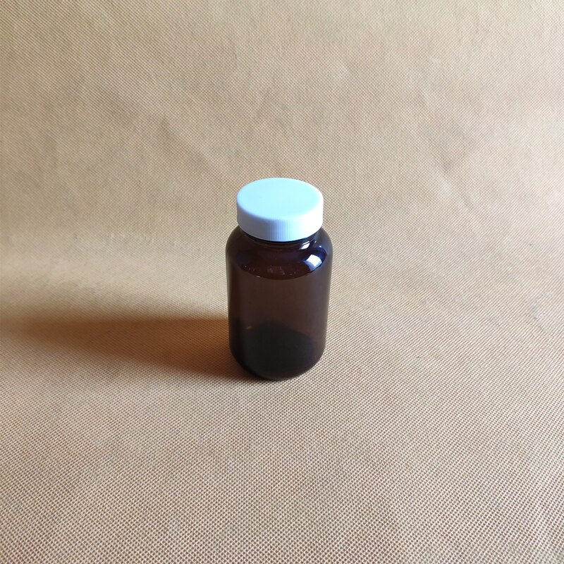 100ml Brown wide mouth glass reagent bottle Chemical Reagent Bottle Brown glass sample bottle Matching PTFE gasket