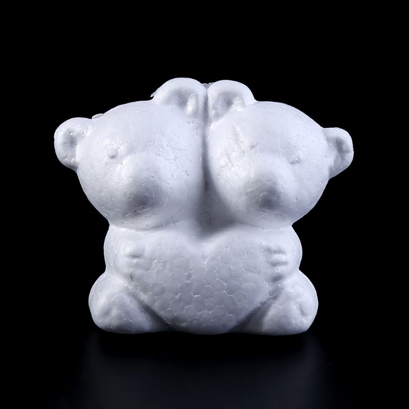 Modellazione Animali Bianco A Forma di Palline di Polistirolo Polistirolo Espanso Mestieri per Il FAI DA TE Regali Di Natale Rifornimenti Del Partito di Nozze Decorazione: 7