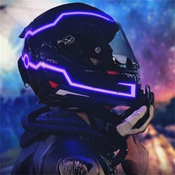 Motorcycle Helmet LED Light