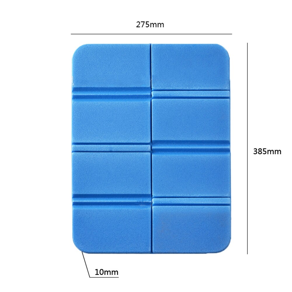 Outdoor Camping Picknick Zitten Mat Opvouwbare Draagbare Kussen Xpe Ultralight Picknick Mat Voor Camping Wandelen Outdoor Diner Picknick: Blue