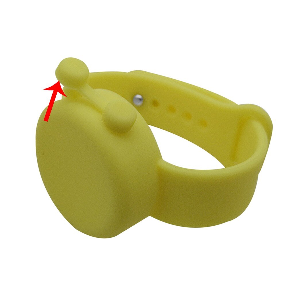 Armband vuxna barn flytande handdispenser armband armband med hel desinficerande handdesinfektionsmedel handdisk: B