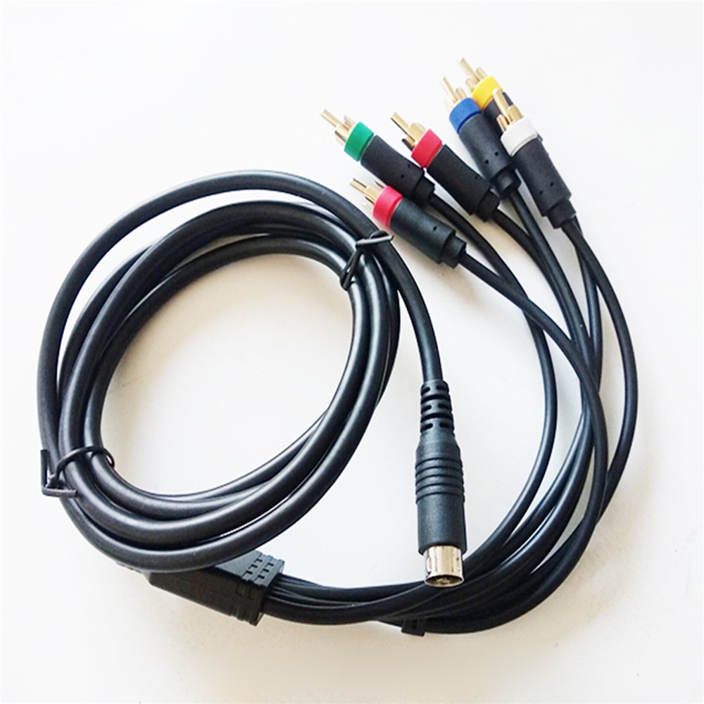Vervanging Kabels Game Console Rgbs/Rgb Kabel Voor Sega MD2 Game Machine Accessoires Kleur Monitor Component Kabel