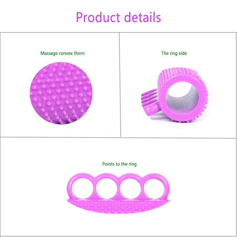 Silicone Hand Recovery Exerciser Hand Massage Tool Finger Training Ball for Hemiplegia Stroke Patients Elders