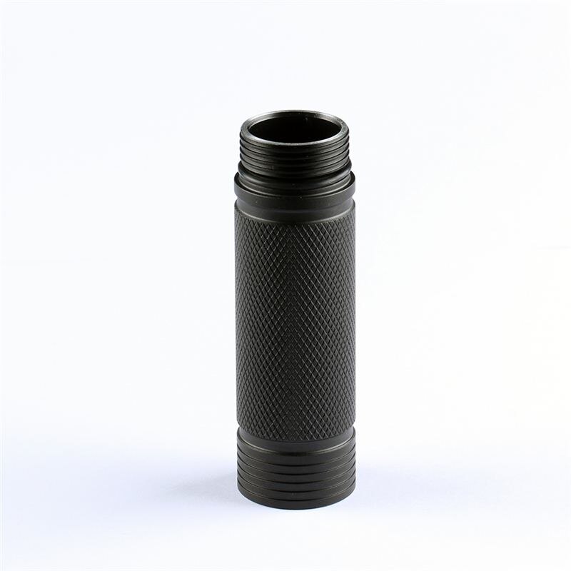 DIY Convoy C8 UV Flashlight Extension Body Tube For 1Pcs 18650 Battery Lantern Torch Spotlights Lamp Accessories
