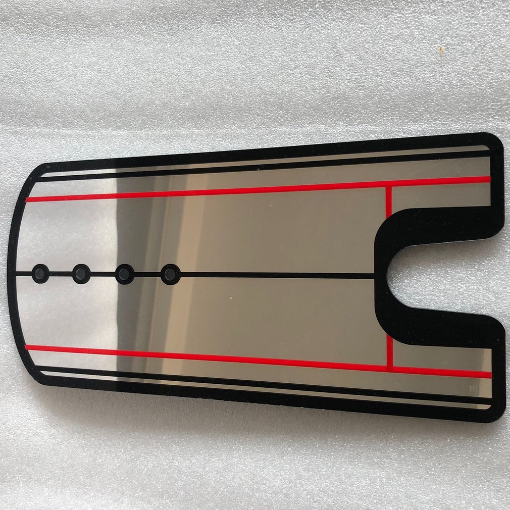Golf Putting Practice Mirror Putting Mirror Alignment Training Aid Golf Practice Putter Mirror Eye Line