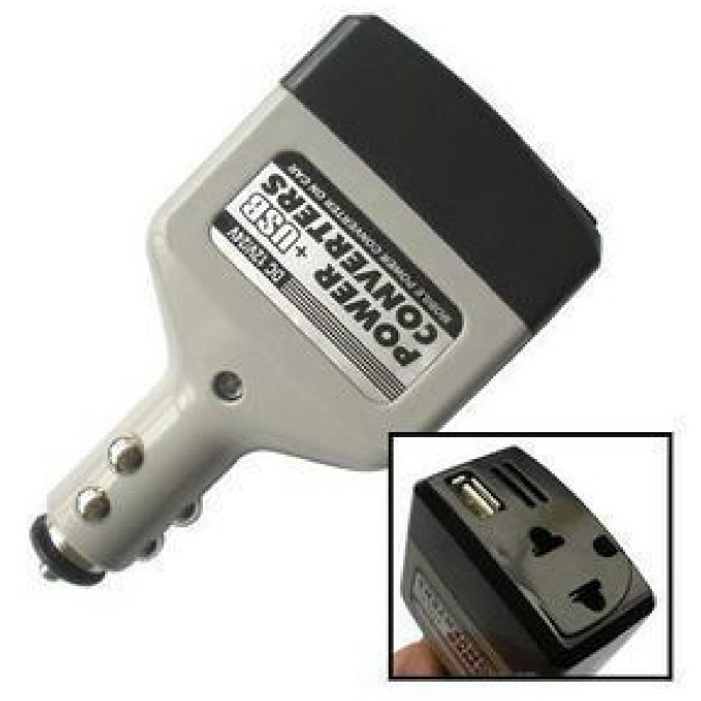 Portable Car Converter Universal Power Transformer 12v/24v To 220v Inverter Power Converter Safe and Reliable