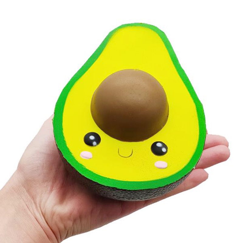 Jumbo Avocado Squishy Nette Langsam Rising Weichen Squeeze Spielzeug Simulation Süß Duftenden Stress Relief für Kind Baby Weihnachten Toy10 * 13CM