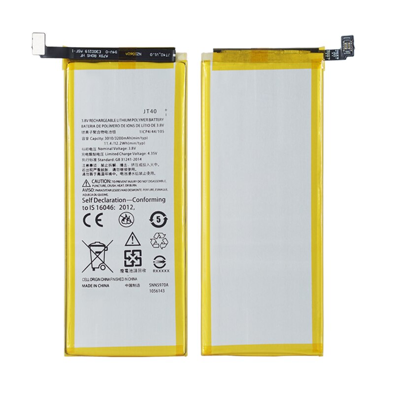 OHD Original Hohe Kapazität Ersatz Batterie JT40 Für Motorola Moto G6 Plus XT1926-6 XT1926-7 3200mAh