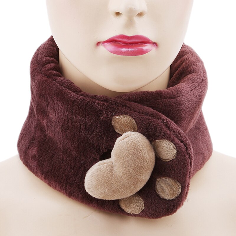 Nuovi Bambini Della Sciarpa per L'inverno Ragazzo E Ragazze Sciarpe Del bambino Del Fumetto Della Peluche Della Sciarpa Confortevole Scaldini Del Collo di Buon Regalo Di Natale