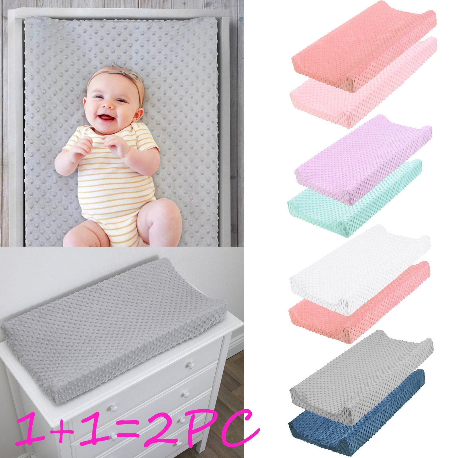 Baby Luier Aankleedkussen Zuigelingen Draagbare Opvouwbare Wasbare Waterdichte Matras Reizen Pad Vloermatten Kussen Herbruikbare Pad Cover