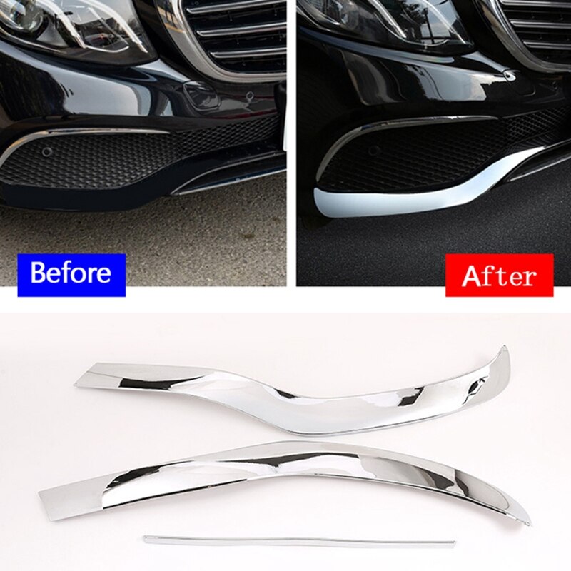 Front Bumper Plate Car Accessories for Mercedes Benz E Class W213: Default Title