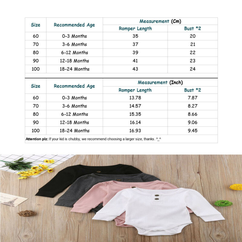 Infant Clothing born baby clothes Cotton Long Sleeve Unisex Body Bebe Boy Girls Bodysuit Baby Clothing