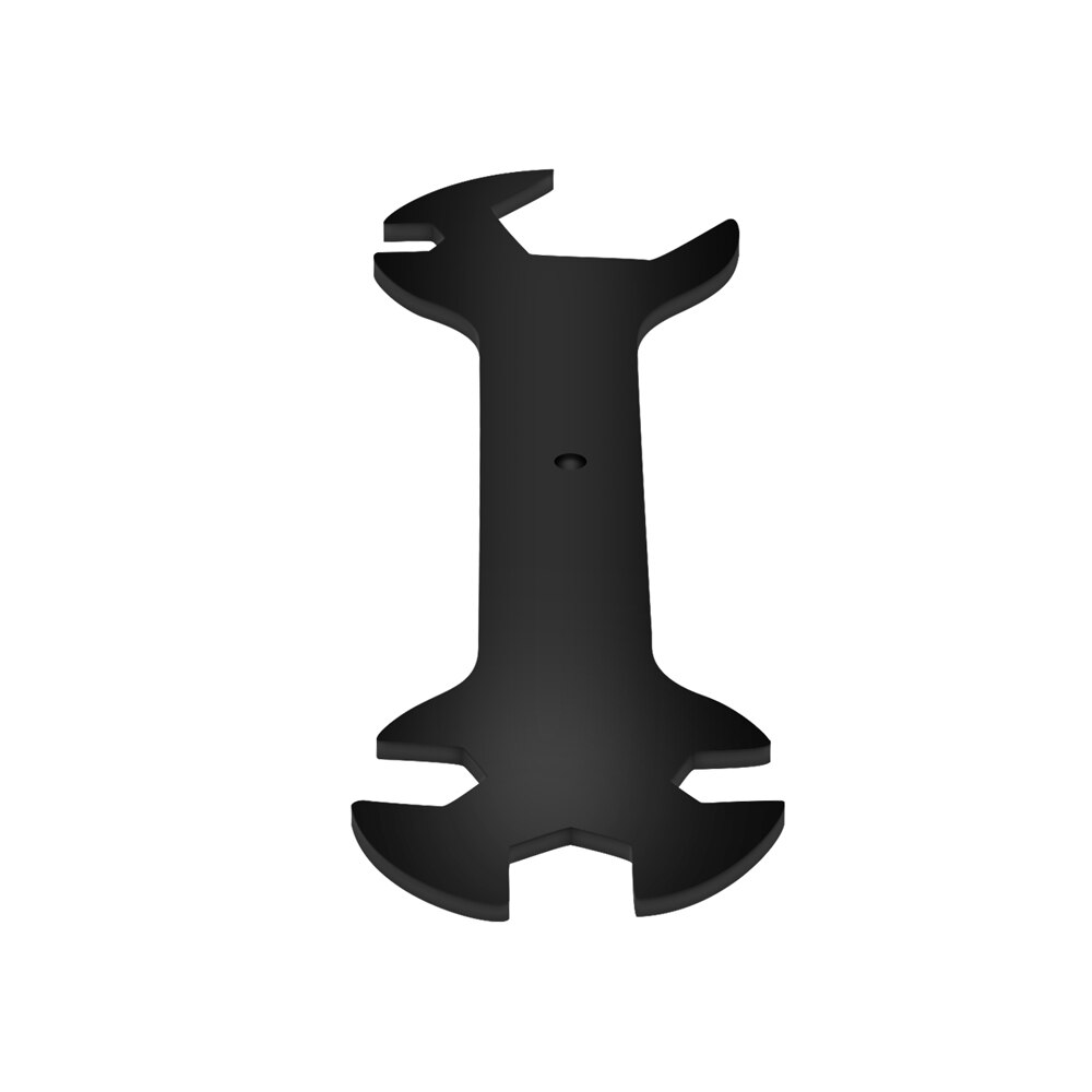 Düsenschlüssel 5 in 1 Schraubenschlüssel Bleiben 6 mm bis 20 mm Stahlschraubenschlüssel flach für E3D MK8 MK10 Düsenwerkzeug 3D-Druckerteile