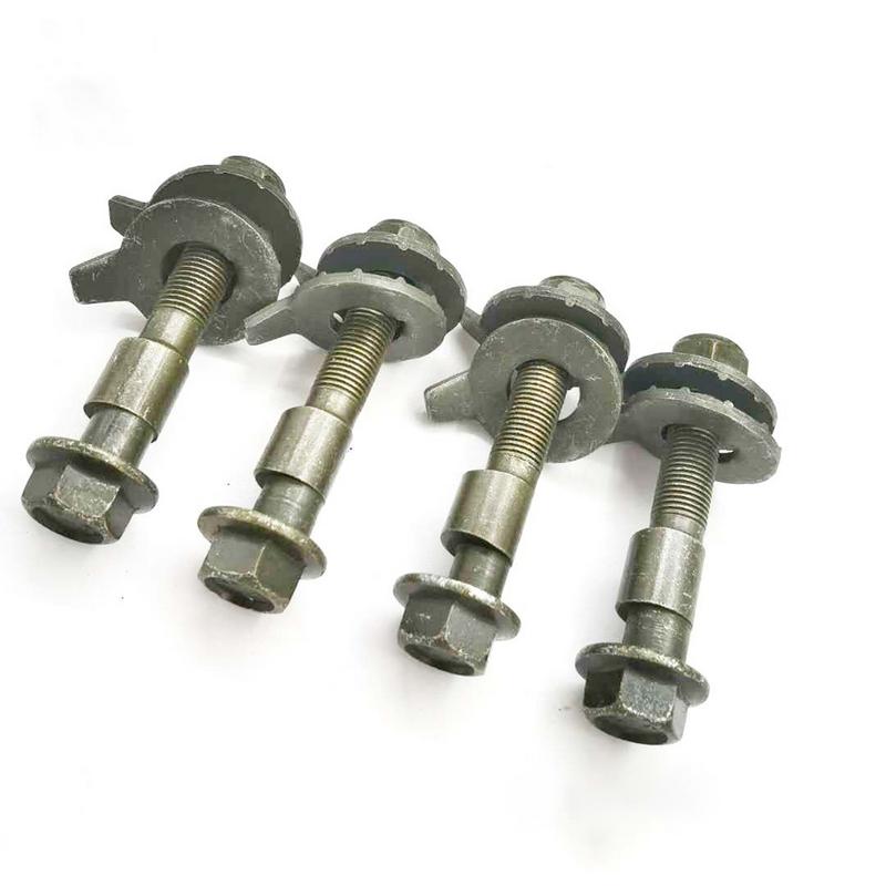 Wheel Camber Bolts Car Wheel Alignment Screw 4X Wheel Camber Bolts Camber Eccentric Screw Adjustable Camber Bolt Kit For Car