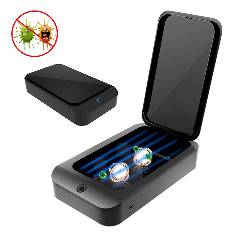 Draagbare Uv Doos Ultraviolet Voor Telefoon Maskers Veiligheid Hygiëne Goede Afdichting: StyleA