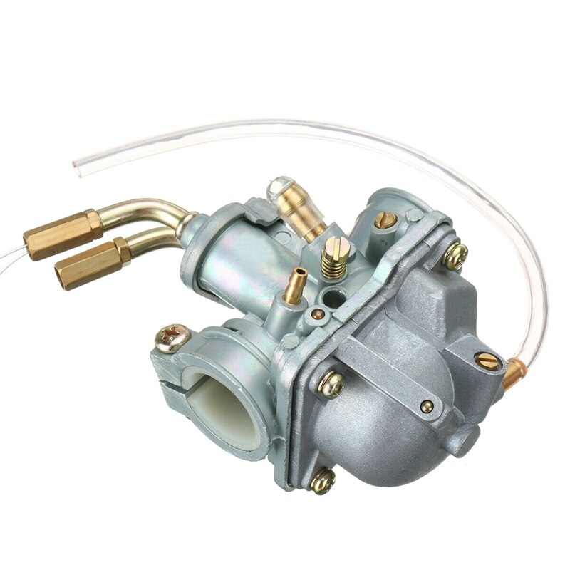 Motorcykelförgasare med luftfilterbox gaspedal accelerator kabel set för yamaha peewee  pw50 py50
