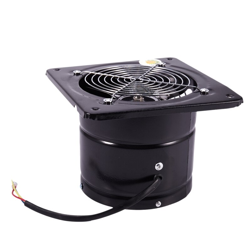 220V Exhaust Fan 6 Inch Ventilation Exhaust Fan Hanging Wall Mounted Low Noise Home Bathroom Kitchen Smoke Exhaust Fan Air Vent