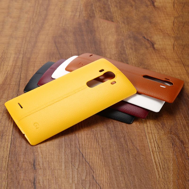 PC Matreial Leather Pattern Battery Back Cover Housing Case Door Rear Cover+NFC For LG G4 H815 H810 LS991 US991 VS986