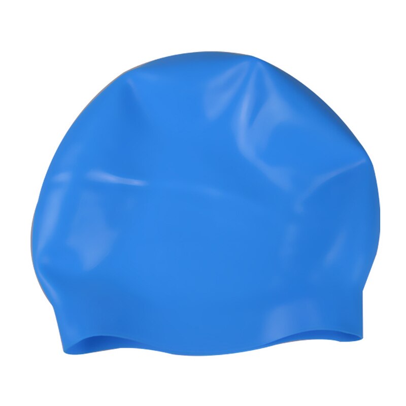 Silicone Rubber Swimming Cap Waterproof Swim Caps Elasticity Hat Swimming Competition Accessorie student Adult Men Women 9 color