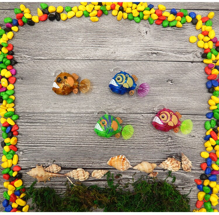 Aquarium grappig zwemmen elektronische vis geactiveerd batterij aangedreven speelgoed huisdier voor vissen tank decoreren vis lantaarn vis