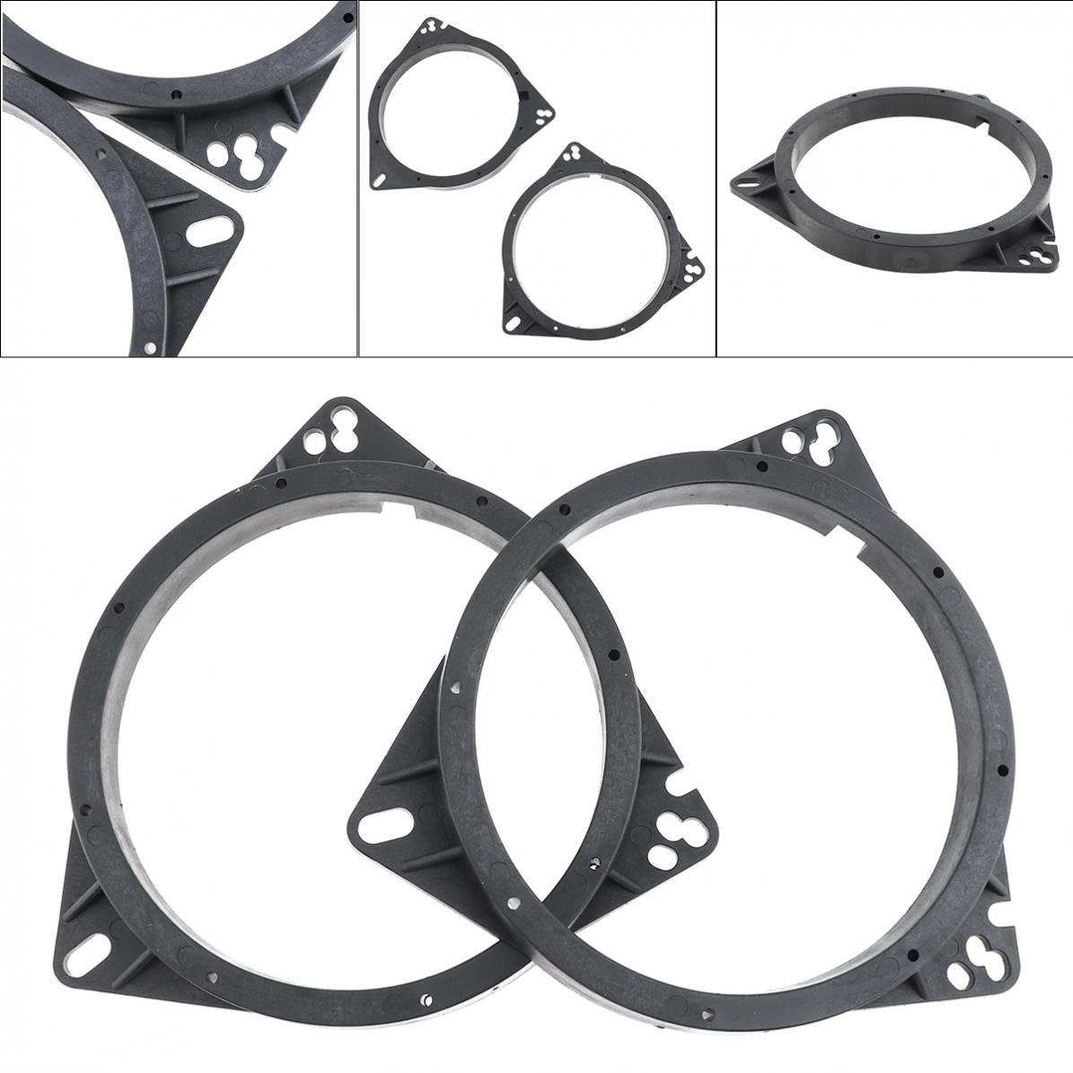2 Teile/satz Auto Lautsprecher Dichtung Wasserdichte Quakeproof Kunststoff Solide Unterlegscheibe Adapter Klammern Lautsprecher Halterungen Platten für Nissan/Toyota