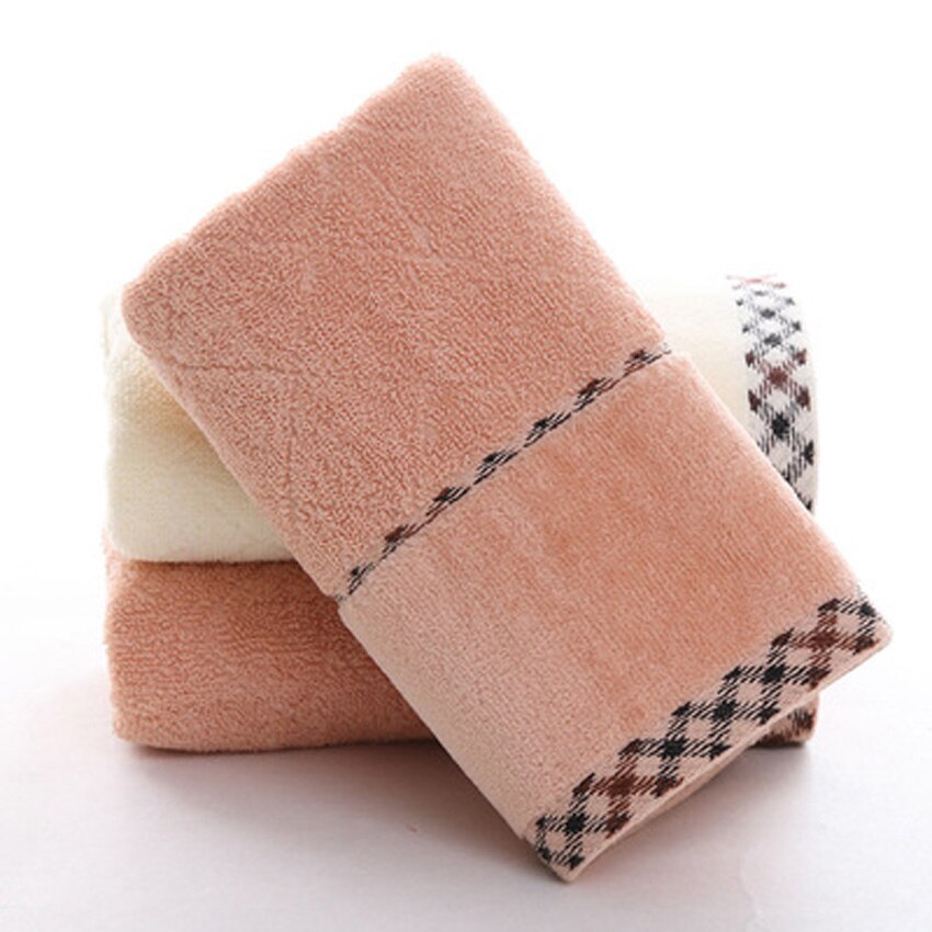 Soft Spa Bad Hand Katoenen Handdoek Thuis Strand Voor Kinderen Volwassenen Seaside Gezicht Twill Jacquard Streep Dikke Handdoek Set Niet vervagen handtuch