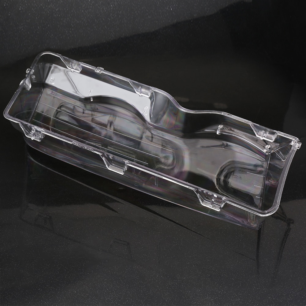 Cubierta de cristal para faros de coche, 2 piezas, transparente, 4 puertas, faro delantero izquierdo y derecho para automóvil, Cubiertas para lentes con estilo para BMW E46 98-01