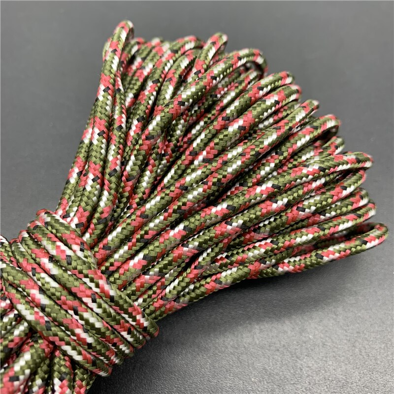 Corde de Parachute 10 mètres/lot, 3mm, Lan, pour Type Mil Spec, équipement de survie, Camping, escalade, masque, bricolage