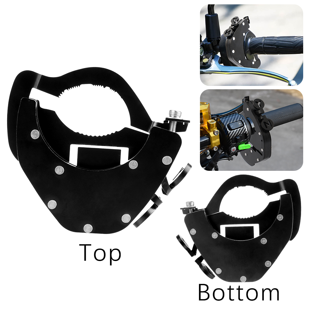 KIT inferiore superiore Assist Lock Fermo Manubrio regolabile Blocco acceleratore Moto Cruise Control Acceleratore Assist