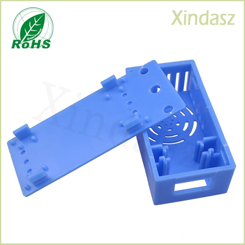 (XD0104080 2pcs)Plastic casing Temperature and humidity sensor housing plastic project boxes / enclosure plastic 67*29*20mm