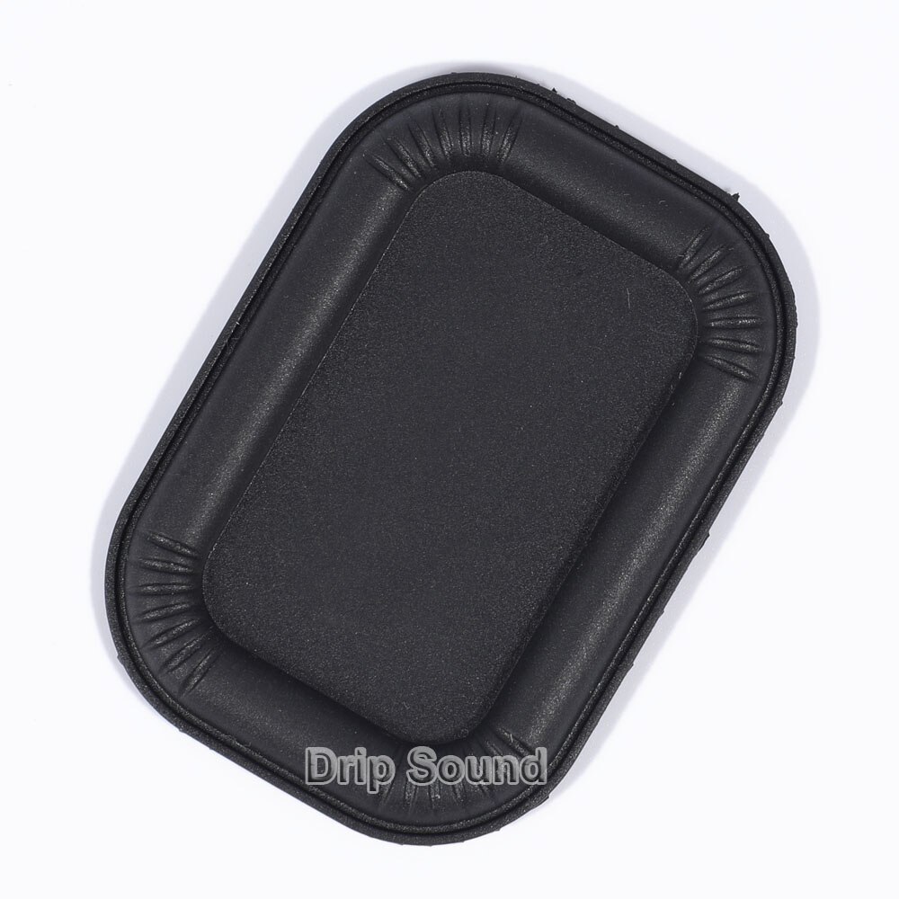 2 stk 48mm/56mm/78mm/65 x 45mm/70 x 40mm basshøyttaler passiv radiator ekstra basswoofer gummi vibrasjonsplate