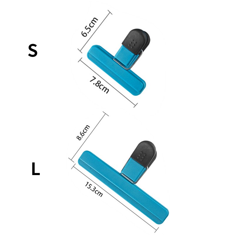 4 sztuk z tworzywa sztucznego klip robić żywności robić przechowywania świeżego szczelnie zamykana torebka klip, odporny na wilgoć, zamknięte klip plik wiążące klip narzędzia kuchenne uszczelnione klip