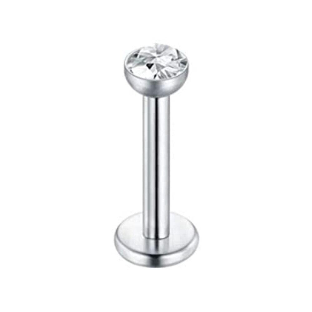 Helix Earring Kraakbeen Tragus Oorbellen Stud Rvs Clear Flexibele Lip Ringen Labret Studs Monroe Piercing Jewe: 11
