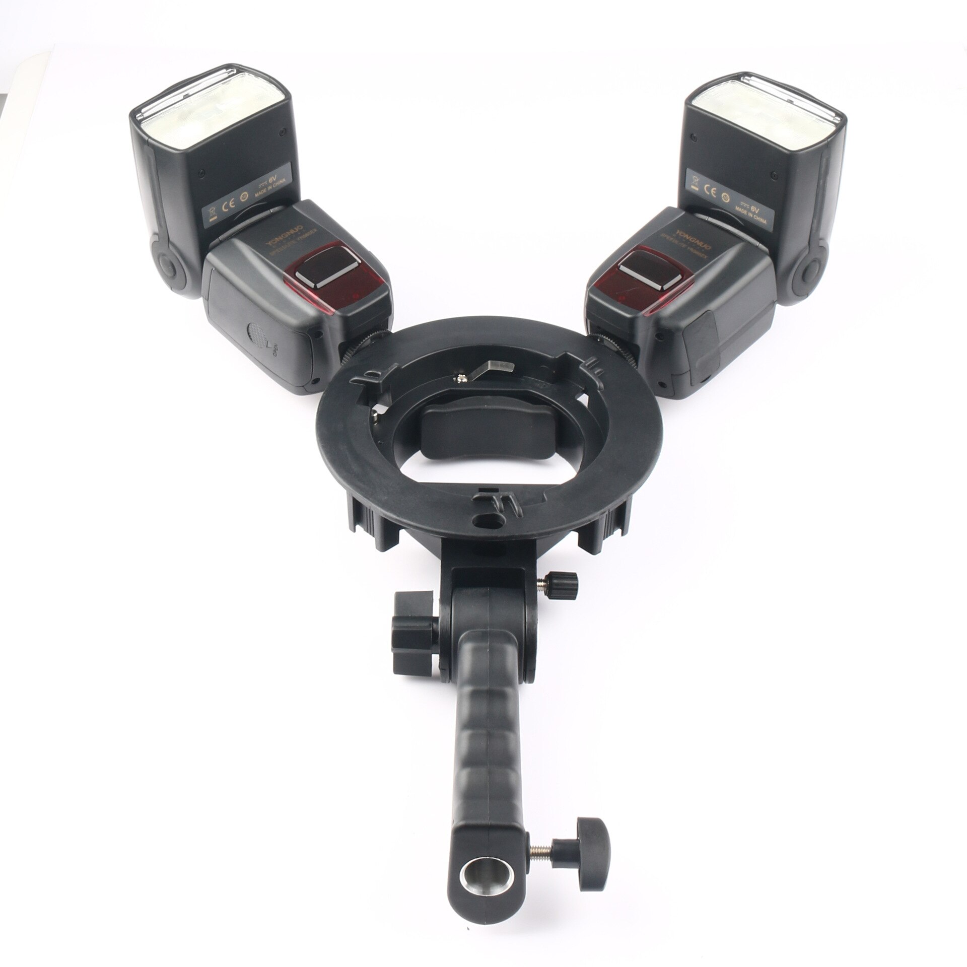 S-type bracket bowens s mount houder voor speedlite flitser snoot softbox beauty dish honingraat