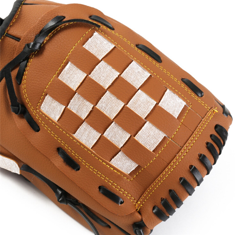 Outdoor Baseball Glovethree Kleuren Softbal Praktijk Apparatuur Linkerhand Voor Volwassen Mannen Vrouwen Trein 10.5/11.5/12.5 Inch