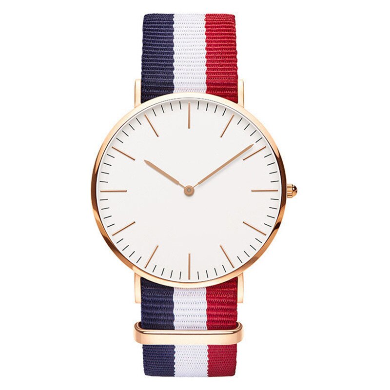 schaal horloge hoofd horloge accessoires unisex rose gouden zilveren horloges