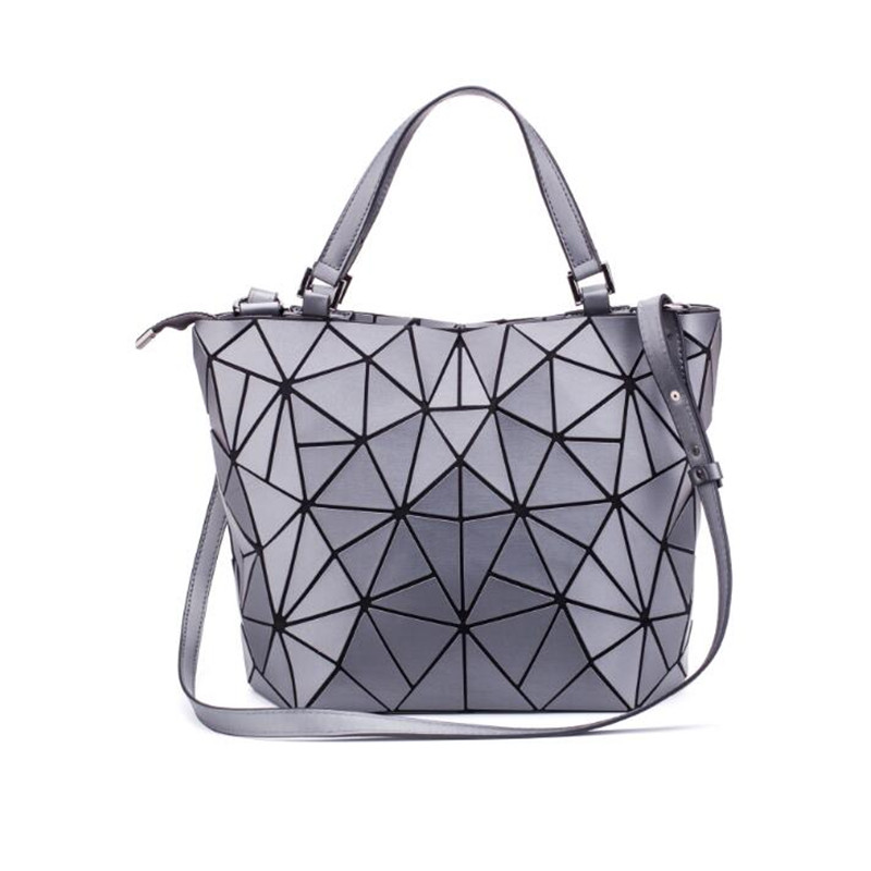 Bao sacs pour femmes créateur de sac à main été sacs à bandoulière sac de plage pour les femmes hologramme épaule bolsa feminina: gray