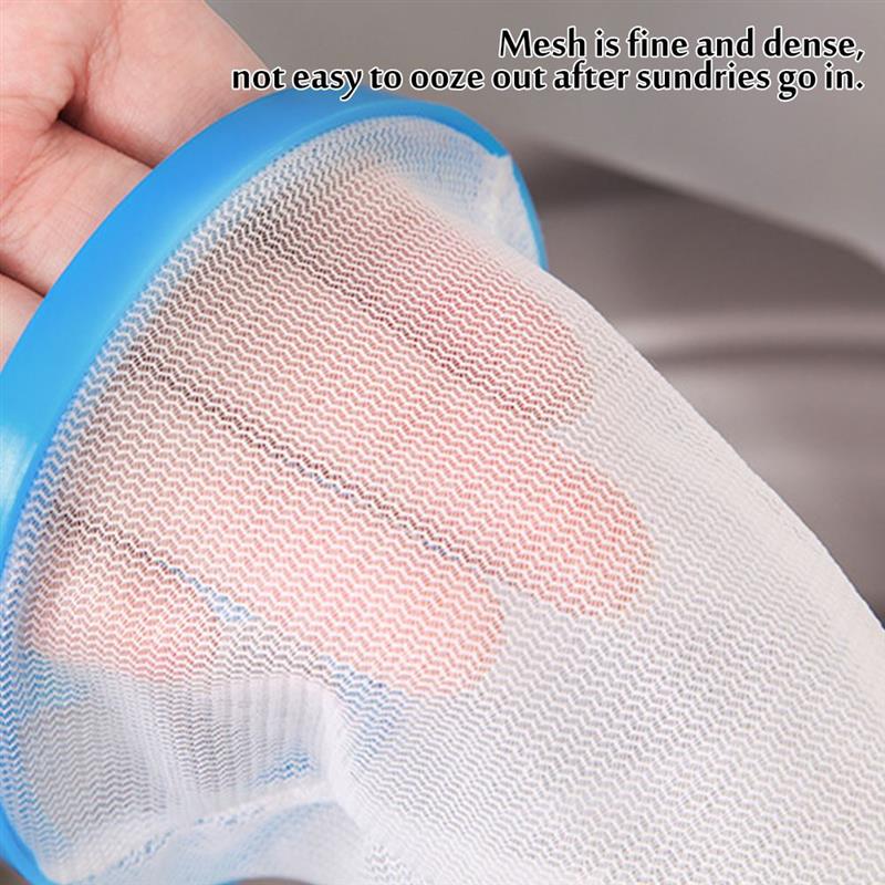 Ball-Type Lint Mesh Filter Bag Hair Remover Pouch Cleaning Balls Bag Laundry Hair Catcher Floating Washing Machine Hair Filter