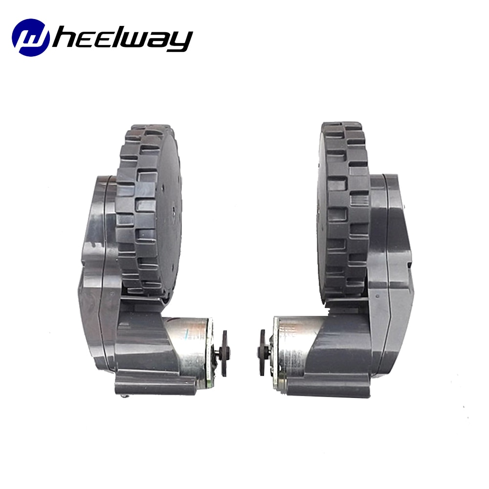 Wheelway a Pair 12V Sweeping Robot Motor Wheel Obstacle Avoidance Vehicle DC DIY Accessories Wheel Sweeping Robot Parts