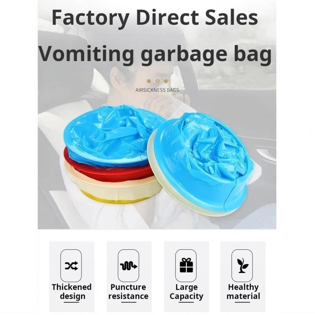 25 Stck 1000ml Einweg-Erbrochenes Tasche tragbares Auto Umhängetaschen Krankenhaus abgestufte Kotz beutel Roadtrip Bewegung Reinigung Krankheit Taschen