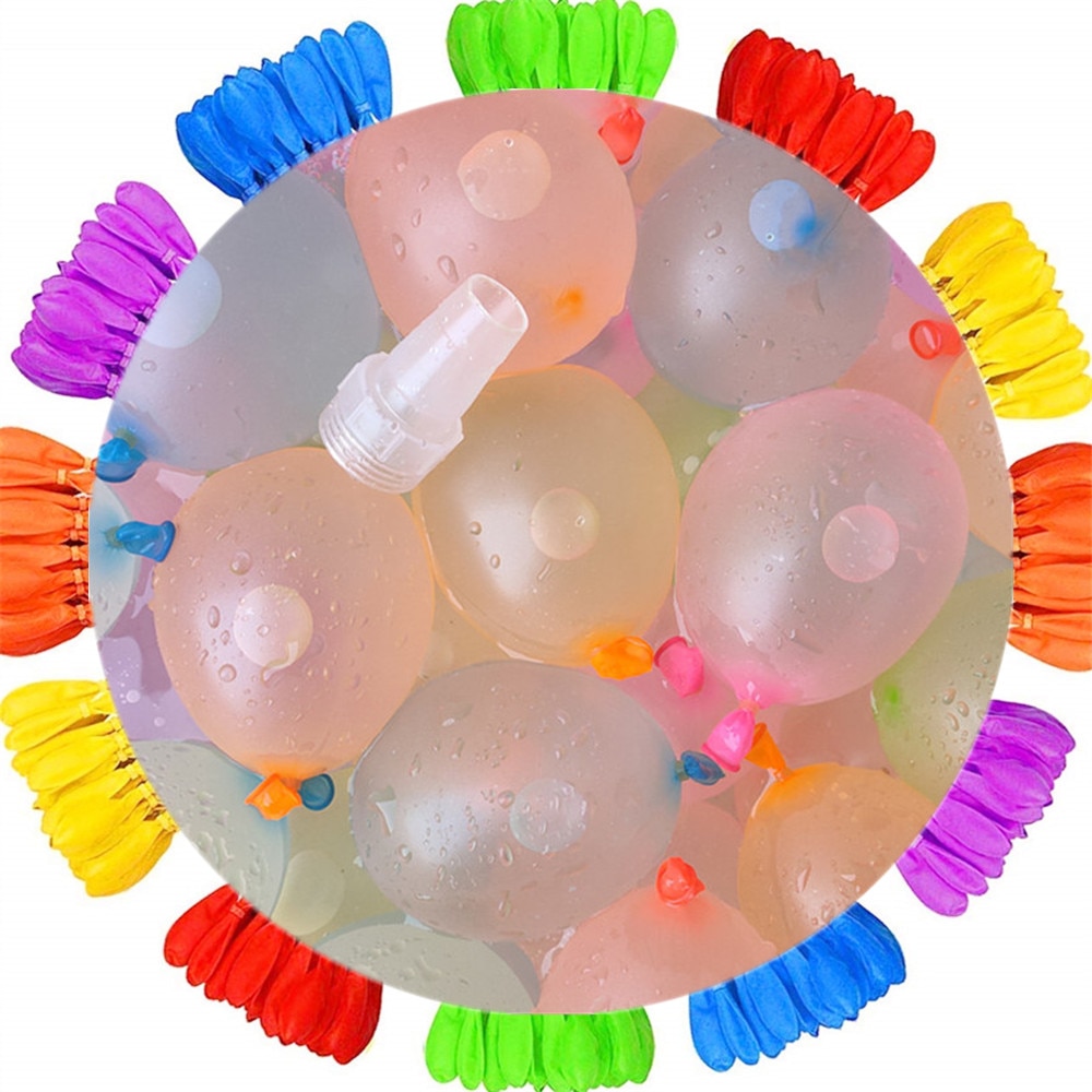 111 Stks/zak Water Ballonnen Bos Gevuld Met Water Ballonnen Latex Ballon Speelgoed Ballonnen Snelle Injectie Zomer Spel Speelgoed