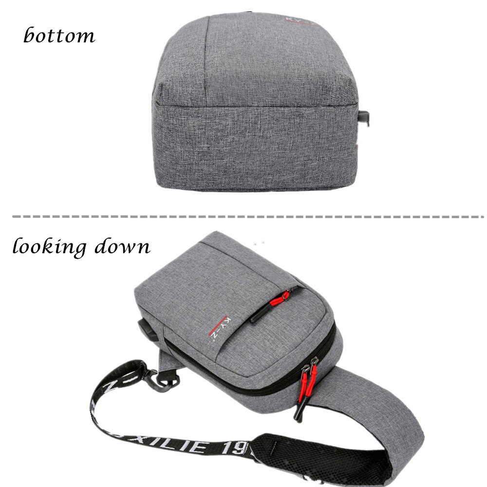 Veelzijdige outdoor vrijetijdstas voor heren, schoudertas, crossbody tas 28*18*8cm