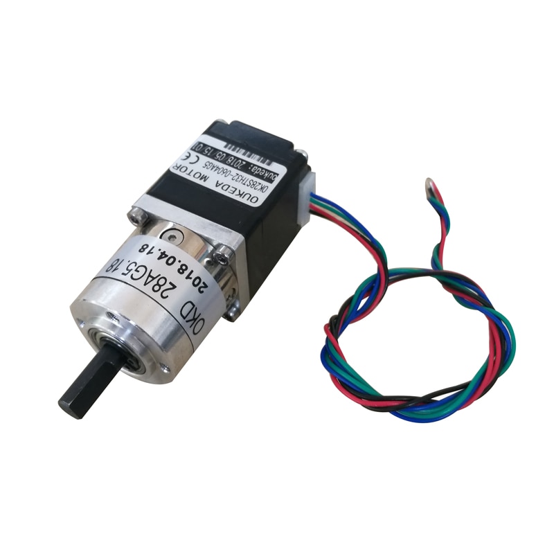 Motor body 32mm 28 planetary reduction motor planetary gearbox 28mm gear reduction motor 28BYG Speed ratio 5/14/19/27/51