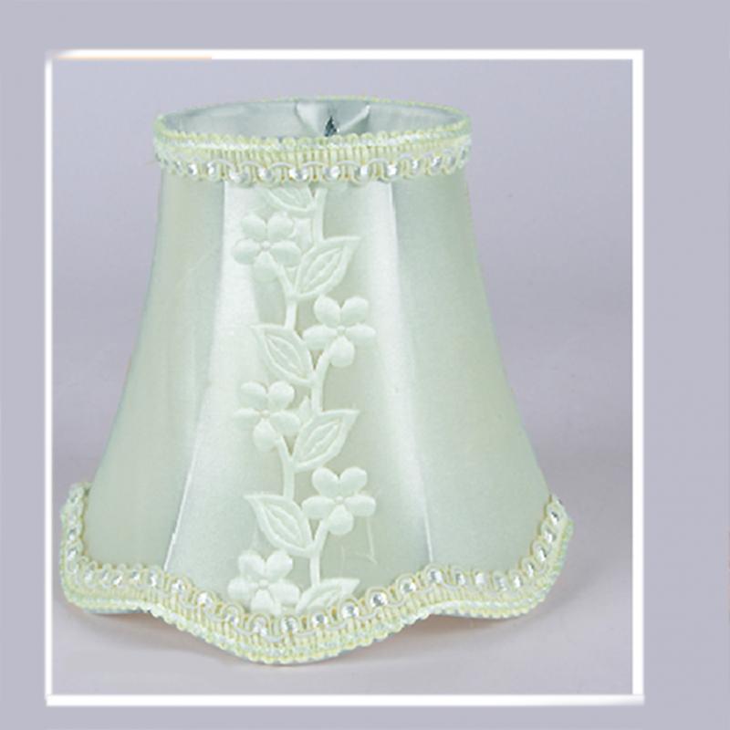Art deco lampskärmar rippelbord kristallkrona vägglampa tyg lampskärm nordisk stil modernt lampskydd för heminredning: Typ 34