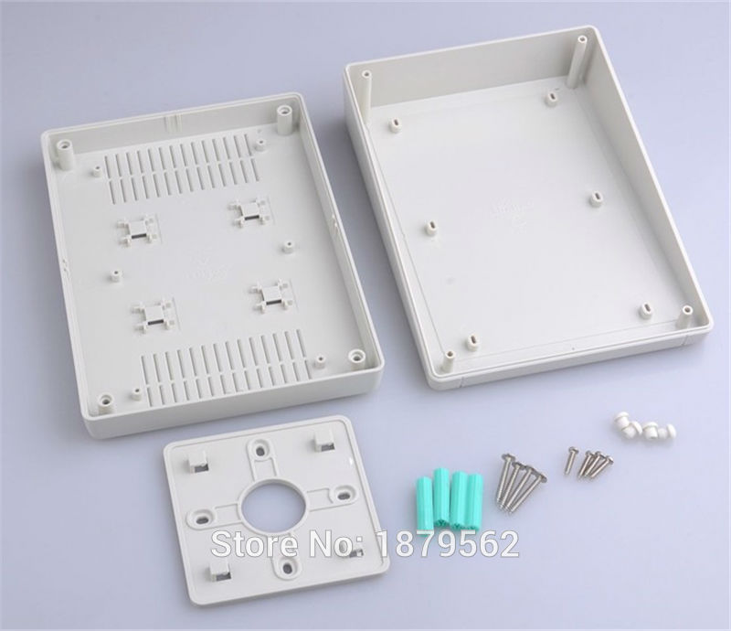 200*145*64mm plastic electronic wall mount box plastic enclosure for distribution PLC housing DIY project box outlet switch box