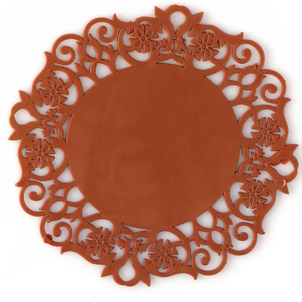 Fruit Shape Cup Coaster Silicone Slip Insulation Pad Cup Mat Drink Holder Mug Stand Home Table Decorations Kitchen Accessory: A3